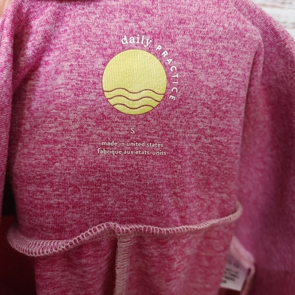 Anthropologie Daily Practice Pink Leggings XS/S - Picture 7 of 8